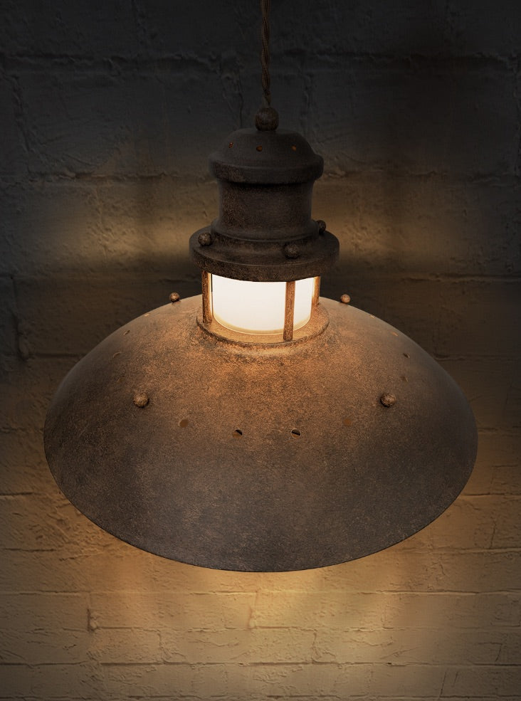 Newton Bronze Pendant