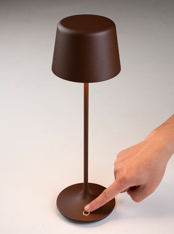 Nomad Portable Table Lamp in Rust H360mm