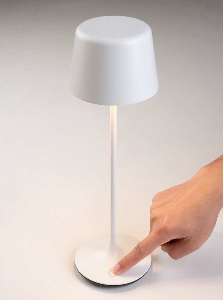 Nomad Portable Table Lamp in Matt White H360mm