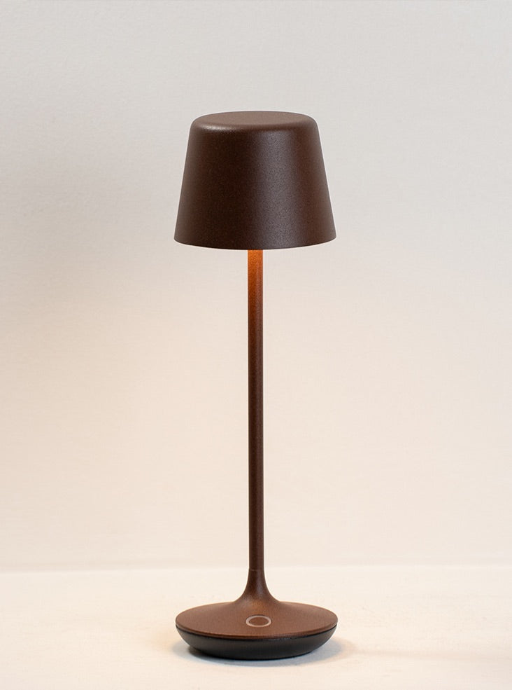 Nomad Portable Table Lamp in Rust H250mm