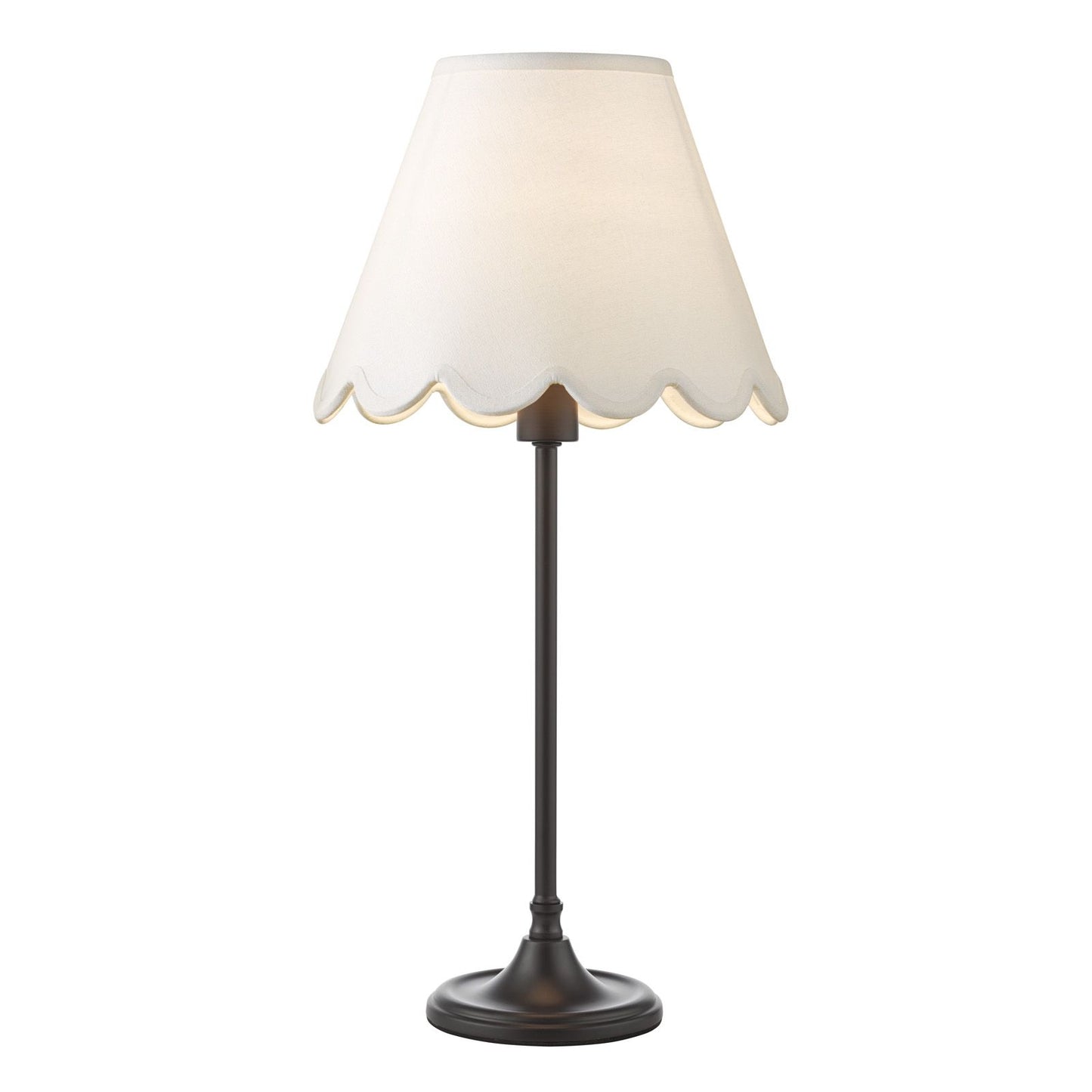 Padme Table Lamp Matt Black With Shade