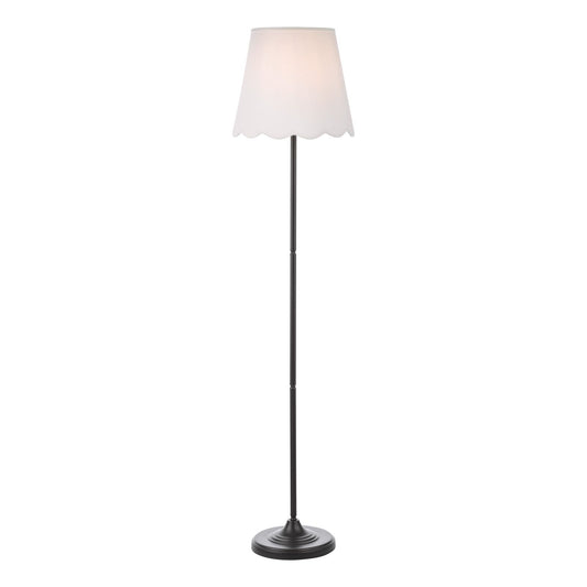 Padme Floor Lamp Matt Black With Shade