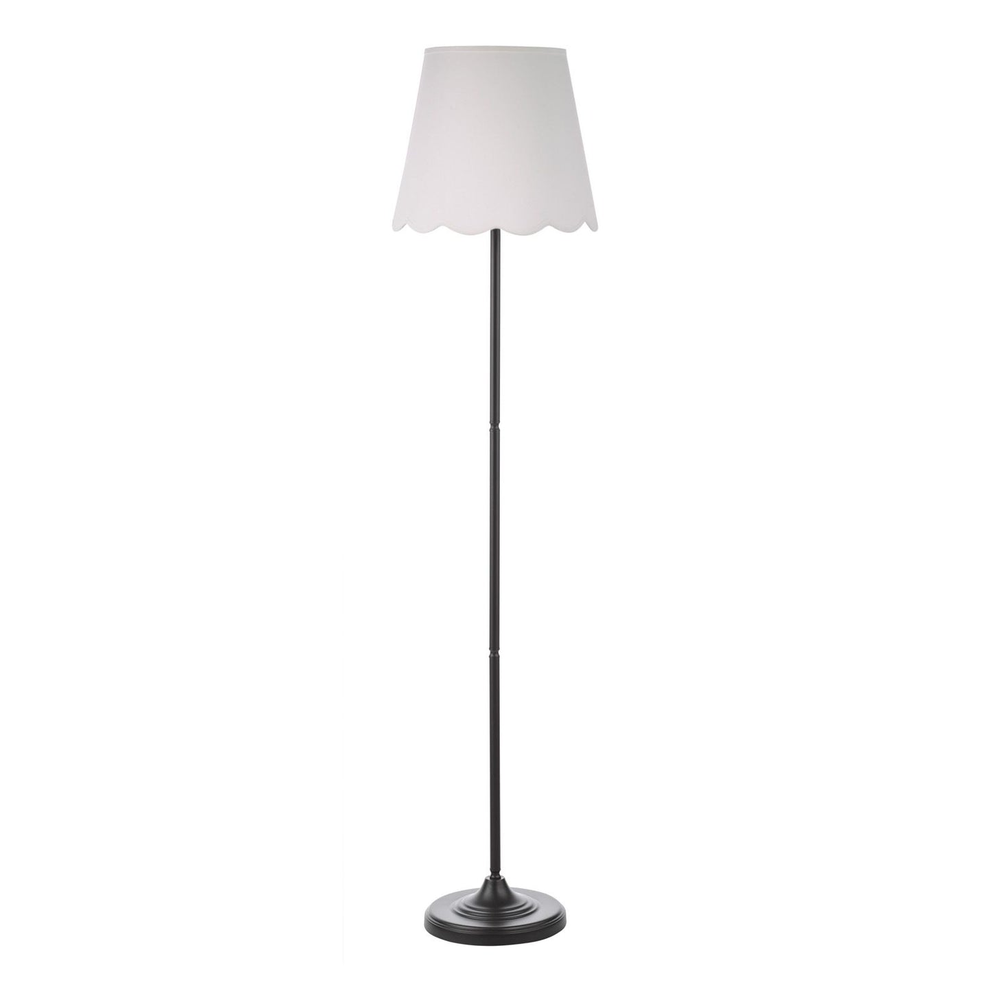 Padme Floor Lamp Matt Black With Shade