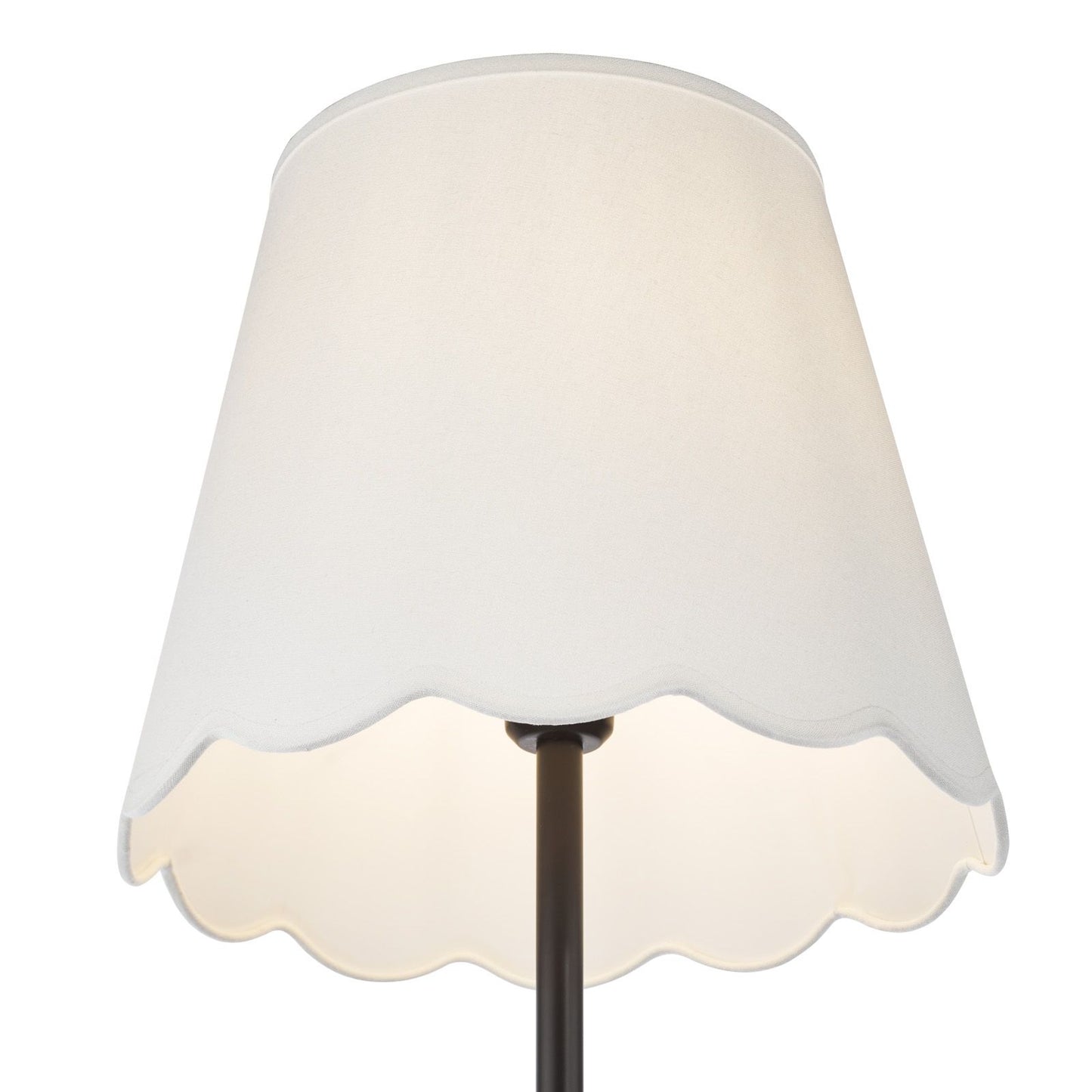 Padme Floor Lamp Matt Black With Shade