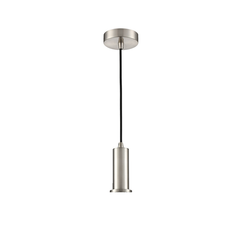 Mezcla Satin Nickel Single Pendant