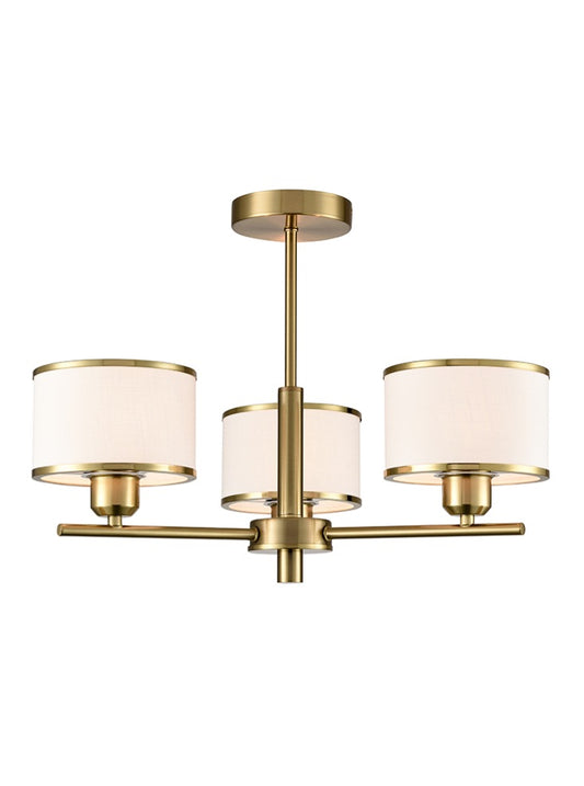 Polaris 3lt Fitting in Aged Brass