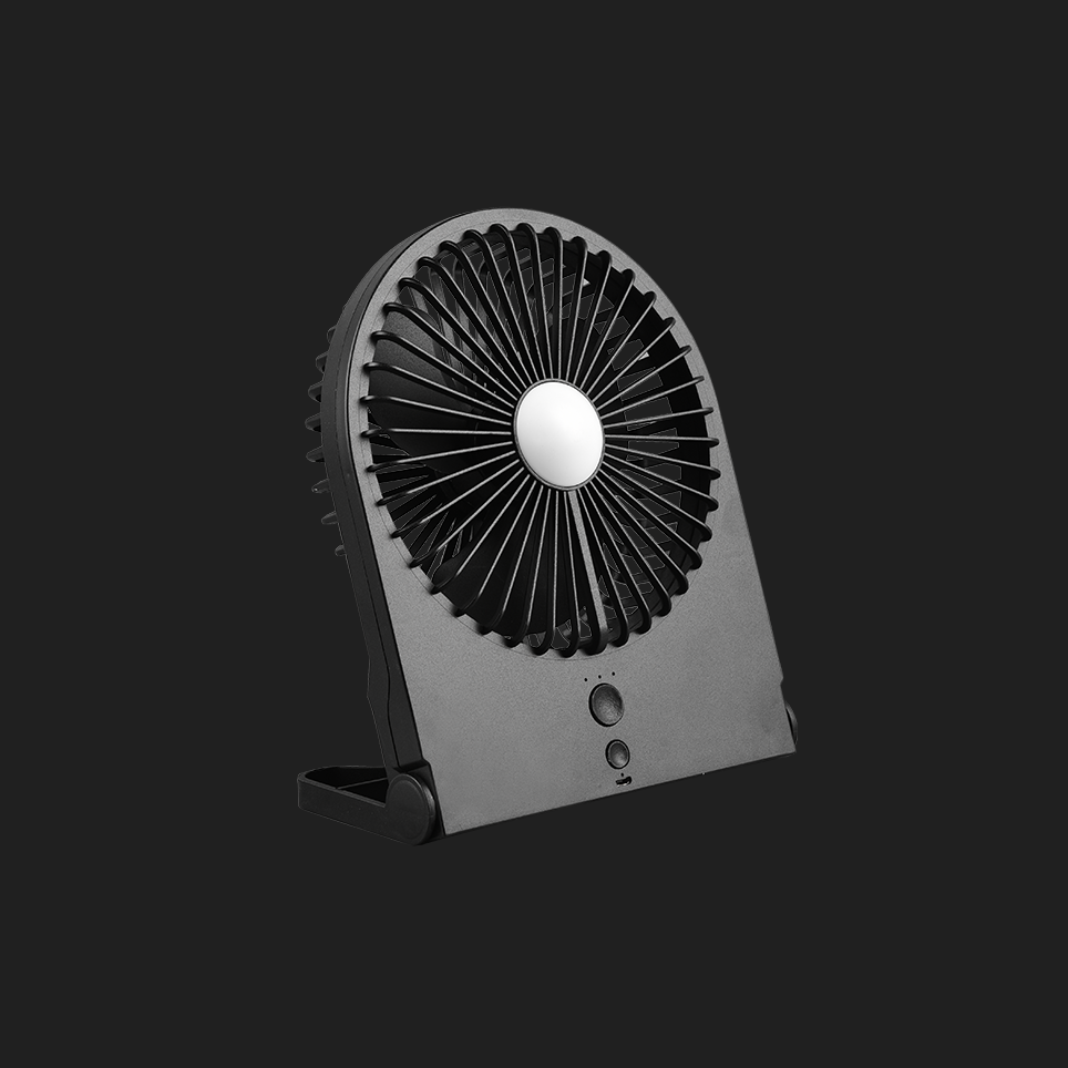 Breezy  - Fan - Black - Reality