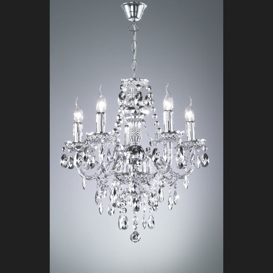 Lüster  - Chandelier - Chrome - Reality
