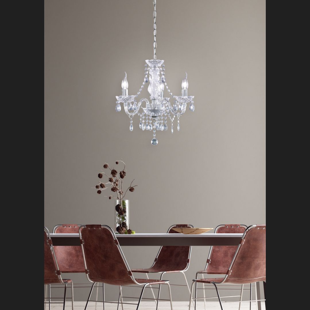 Lüster  - Chandelier - Transparent Clear - Reality