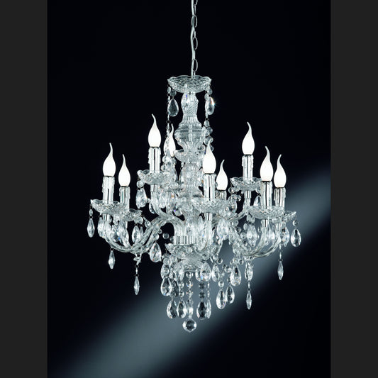 Lüster  - Chandelier - Chrome - Reality
