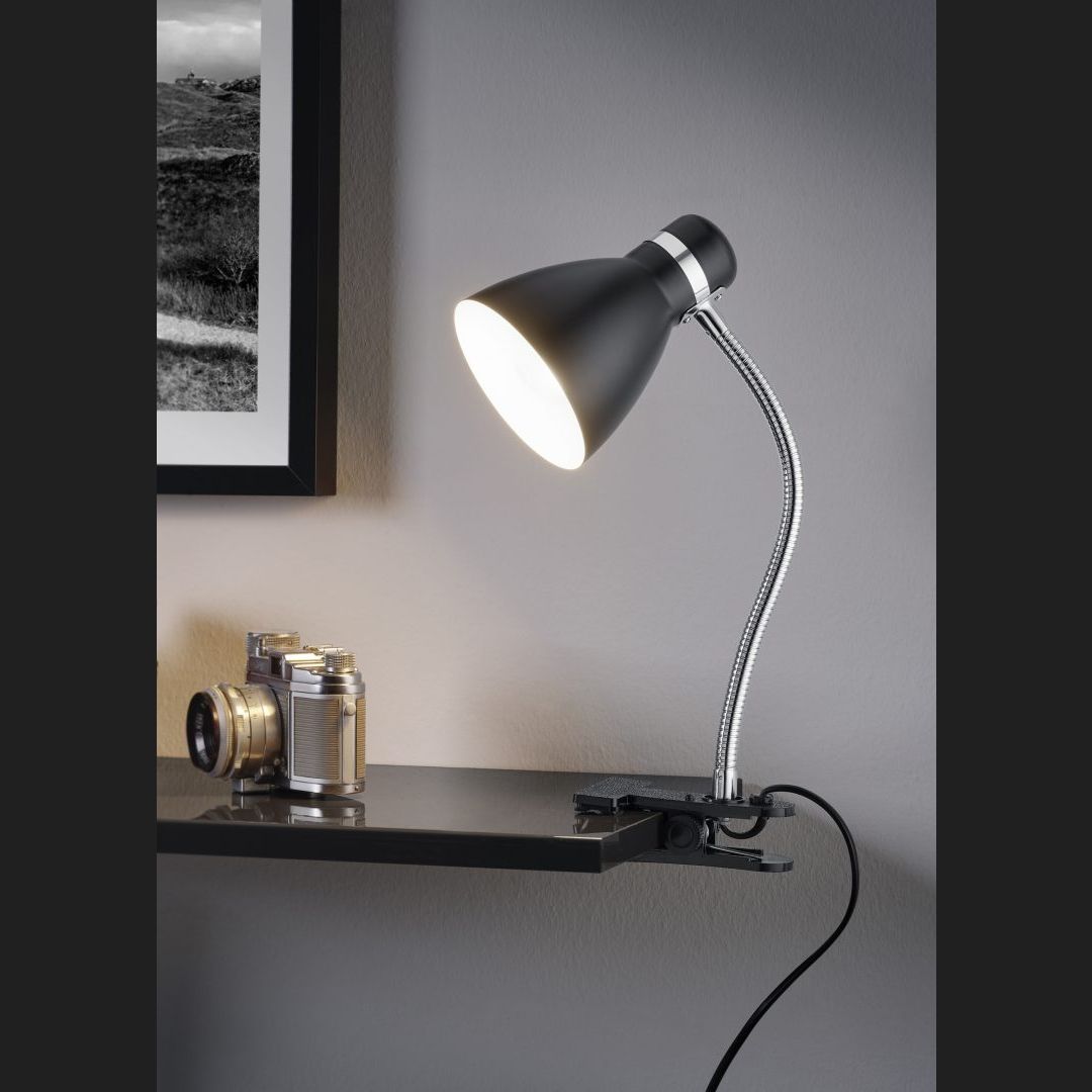 Harvey  - Clamping lamp - Black Matt - Reality