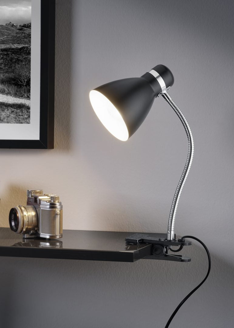 Harvey  - Clamping lamp - Black Matt - Reality