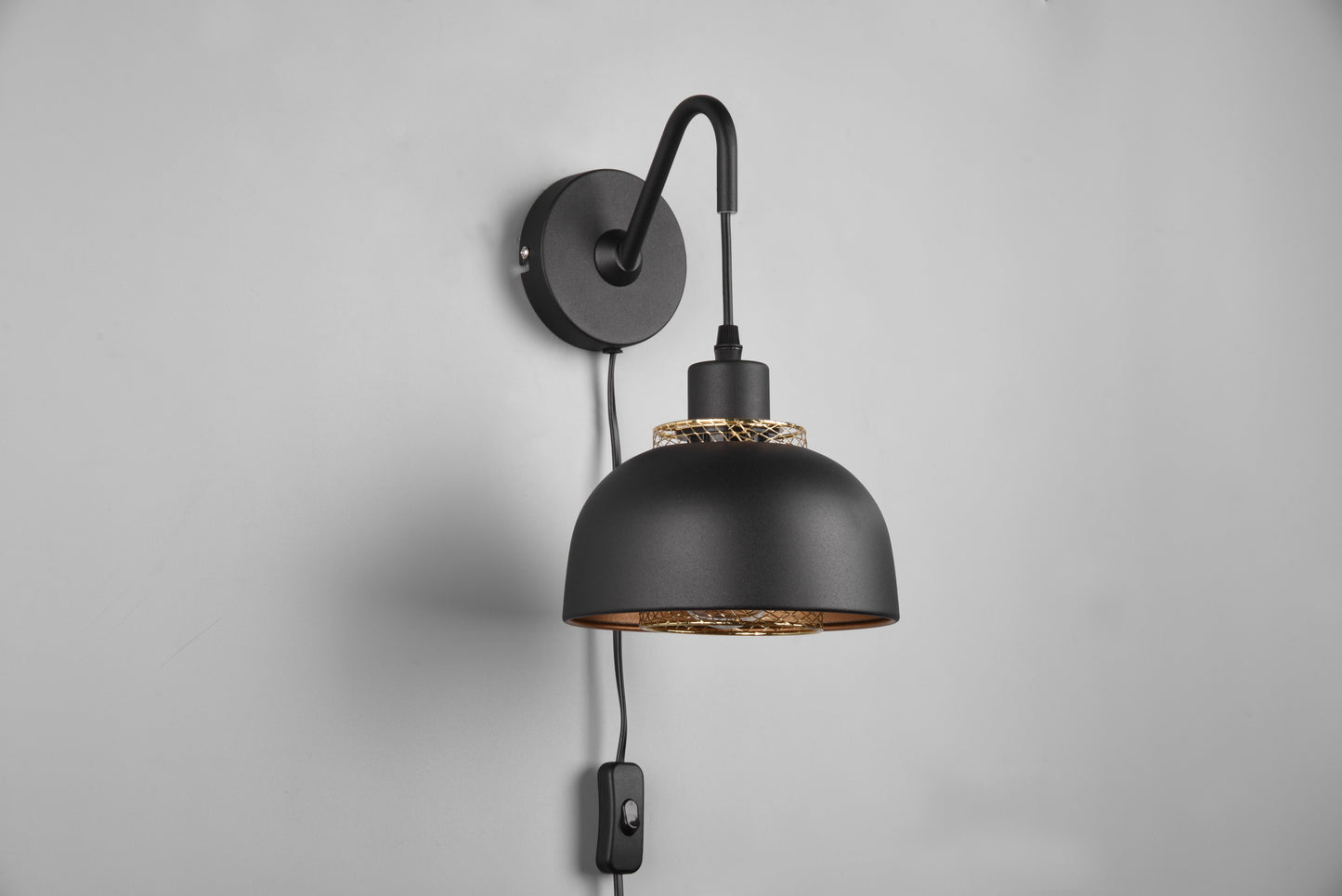 Punch  - Wall lamp - Black Matt - Reality