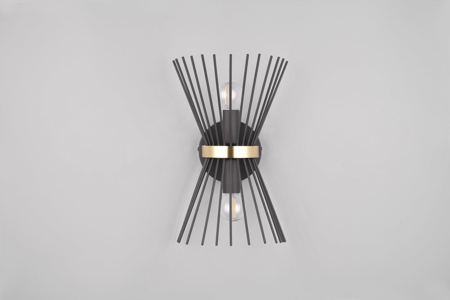 Rod  - Wall lamp - Black - Gold - Reality