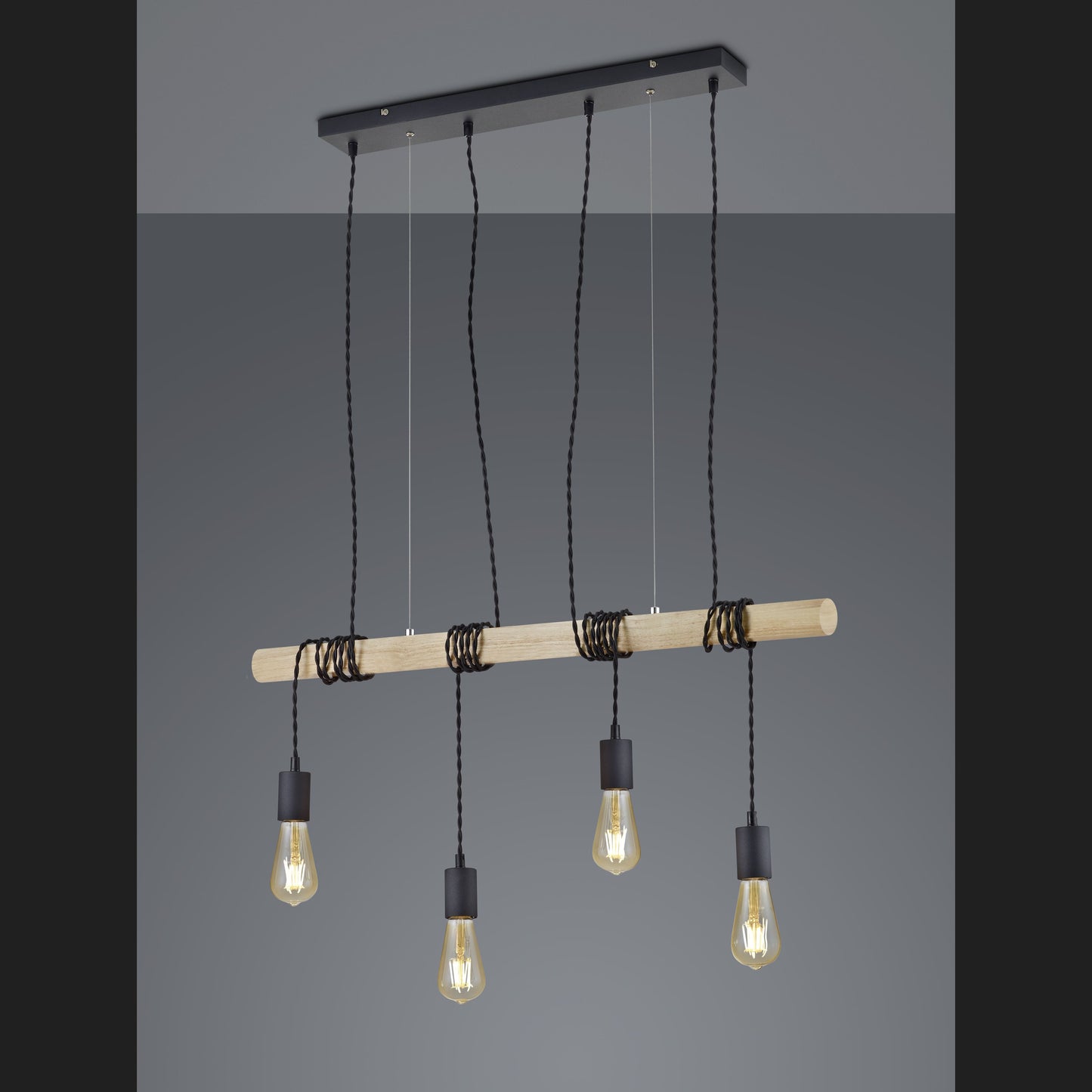 Brody  - Pendant - Wood Coloured - Reality