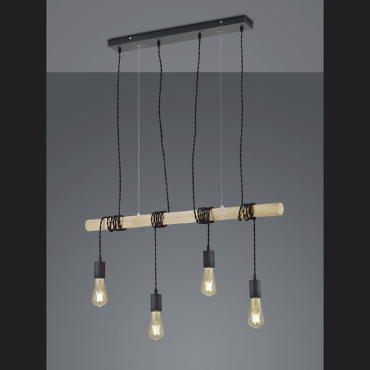 Brody  - Pendant - Wood Coloured - Reality