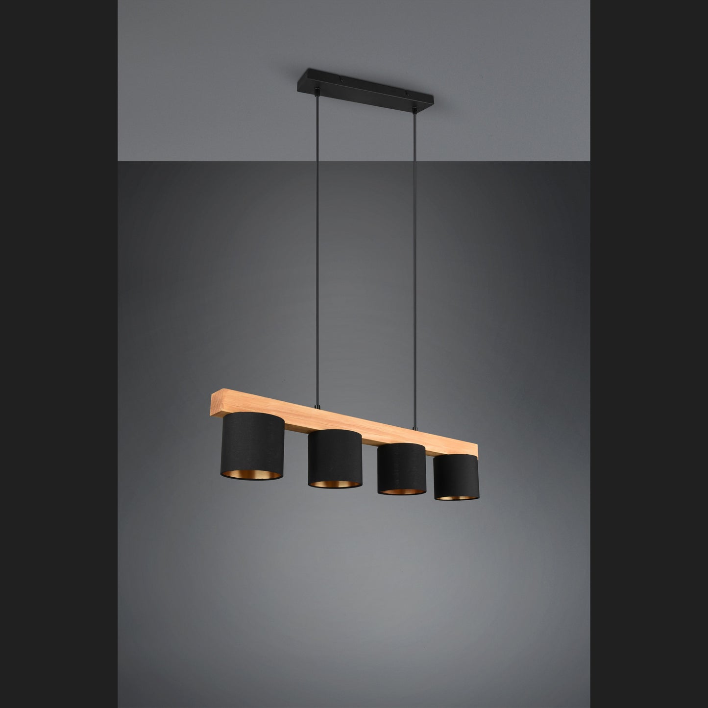Cameron  - Pendant - Natural Finish - Reality