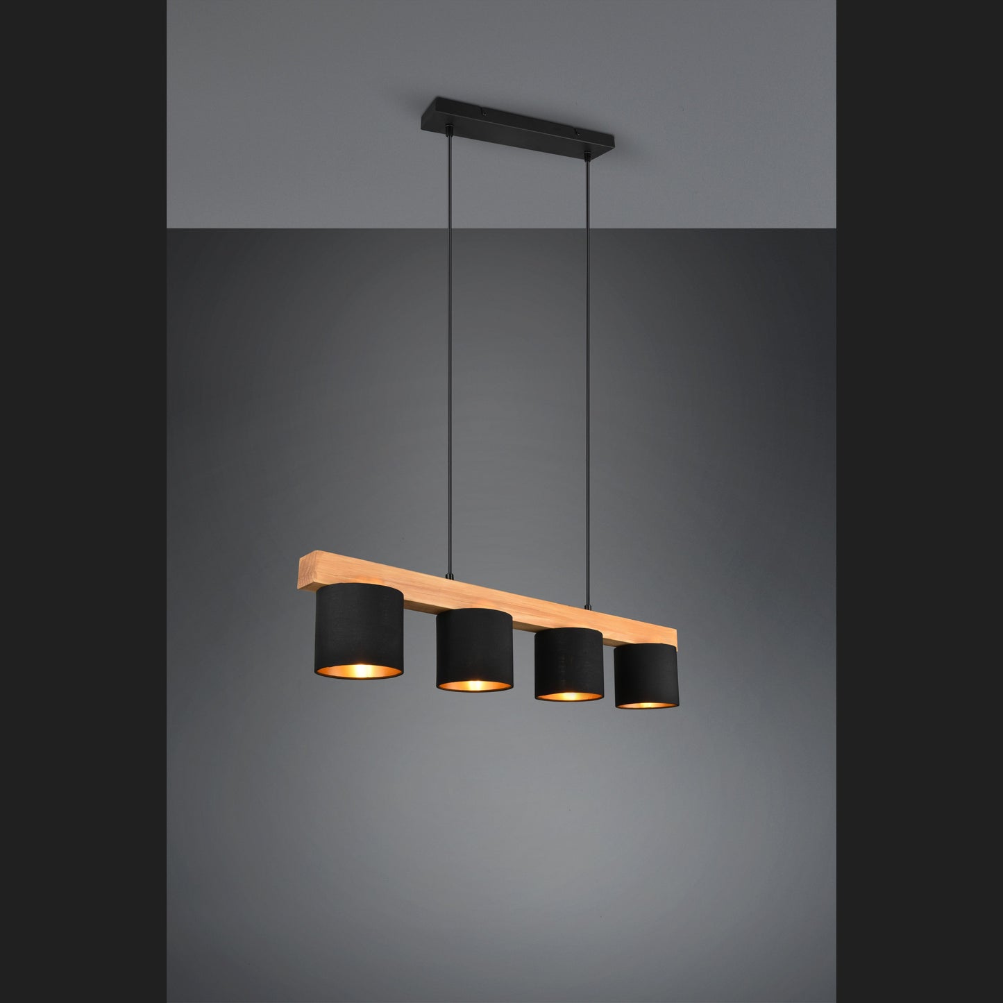 Cameron  - Pendant - Natural Finish - Reality