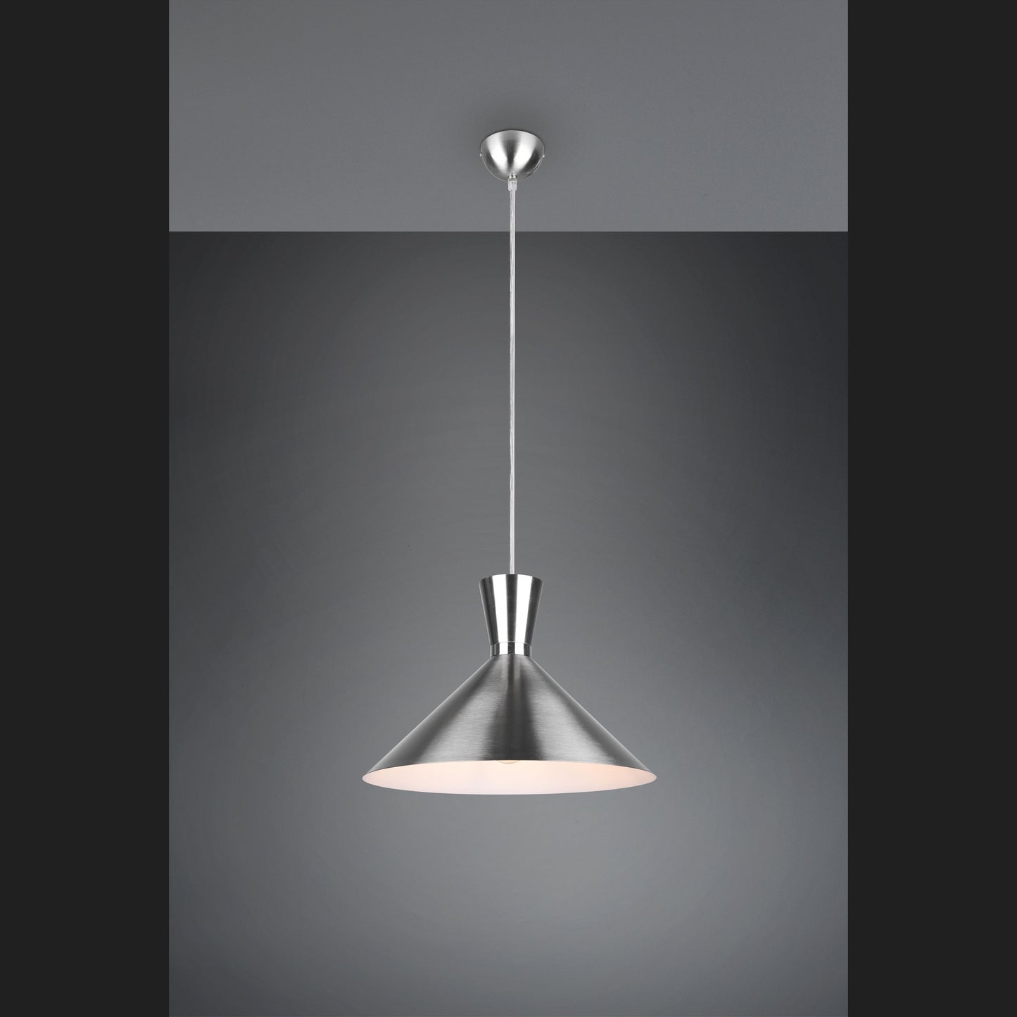 Enzo  - Pendant - Nickel Matt - Reality