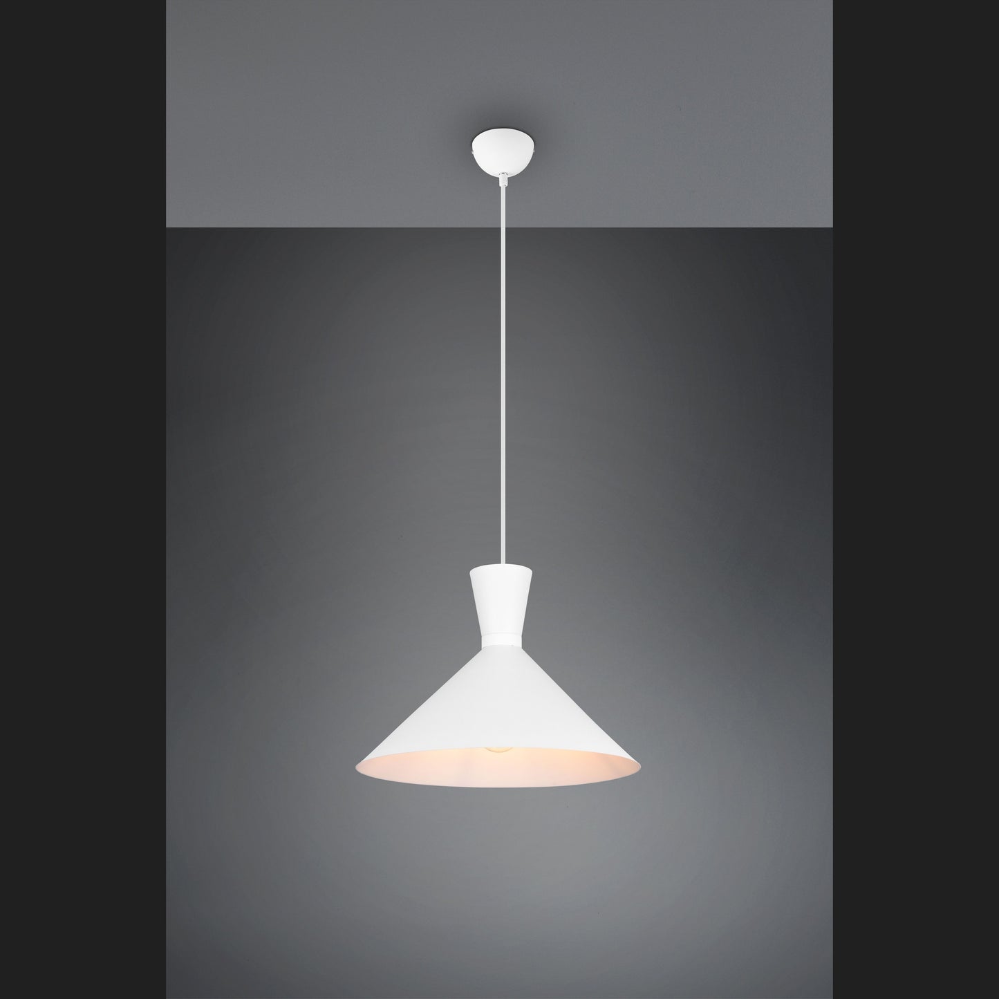 Enzo  - Pendant - White Matt - Reality