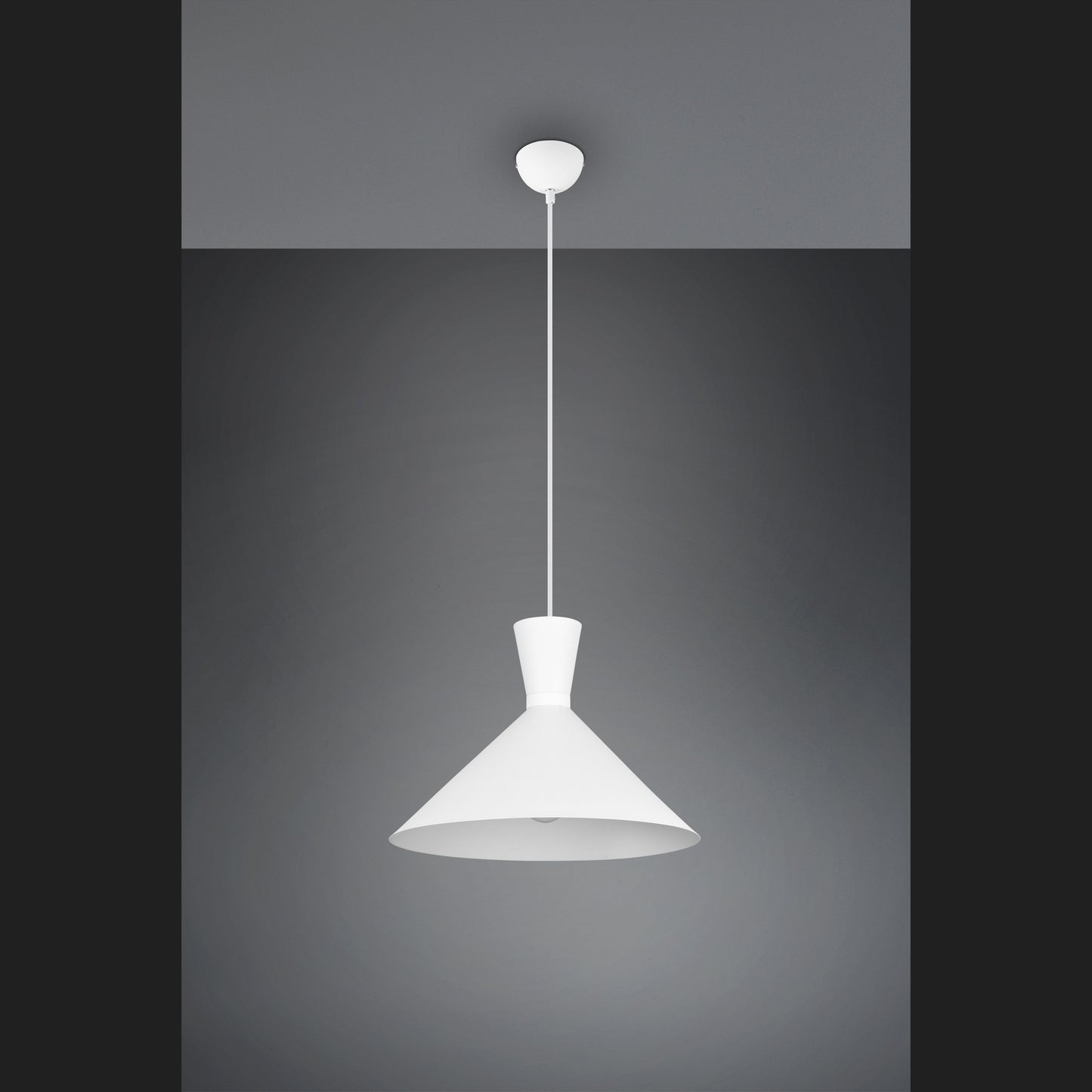 Enzo  - Pendant - White Matt - Reality