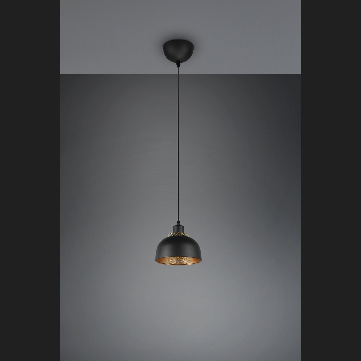 Punch  - Pendant - Black Matt - Reality