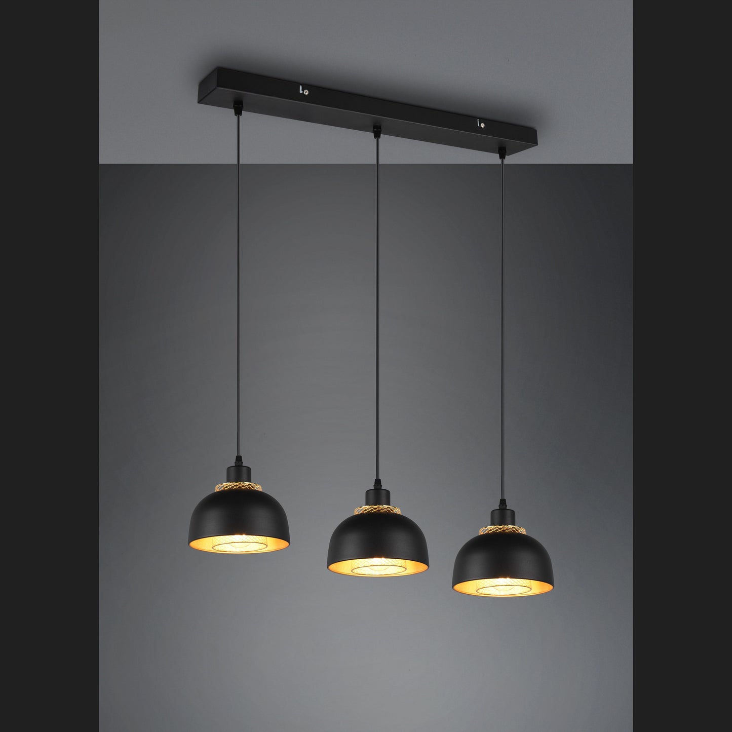 Punch  - Pendant - Black Matt - Reality