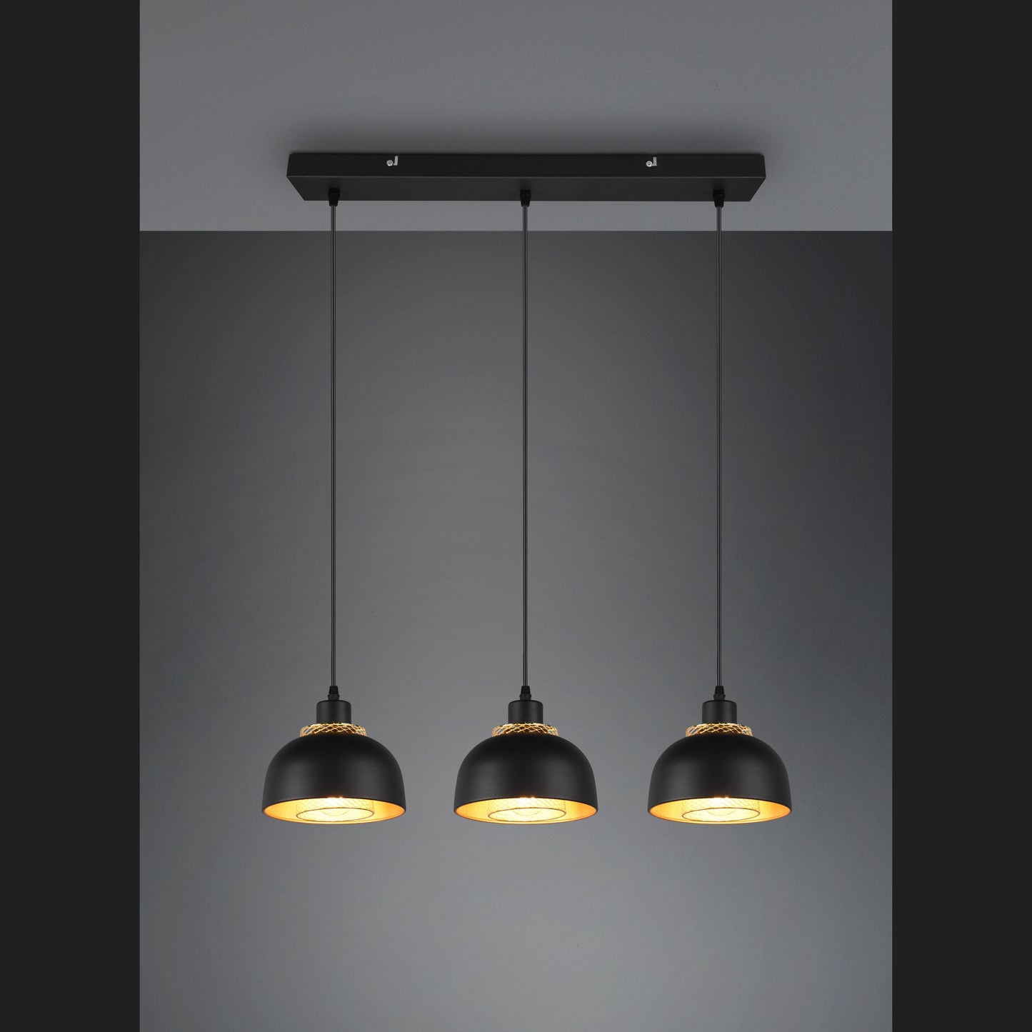 Punch  - Pendant - Black Matt - Reality
