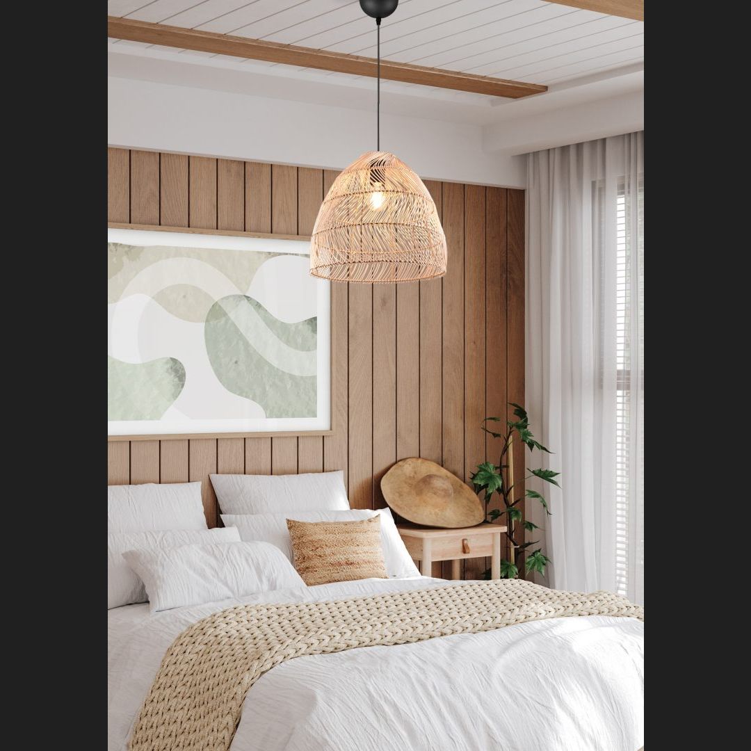 Rike  - Pendant - Natural Finish - Reality