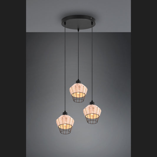 Borka  - Pendant - Natural Finish - Reality