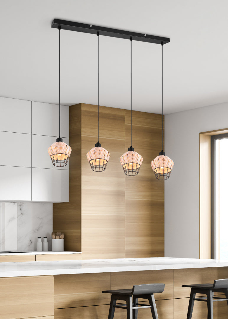 Borka  - Pendant - Natural Finish - Reality