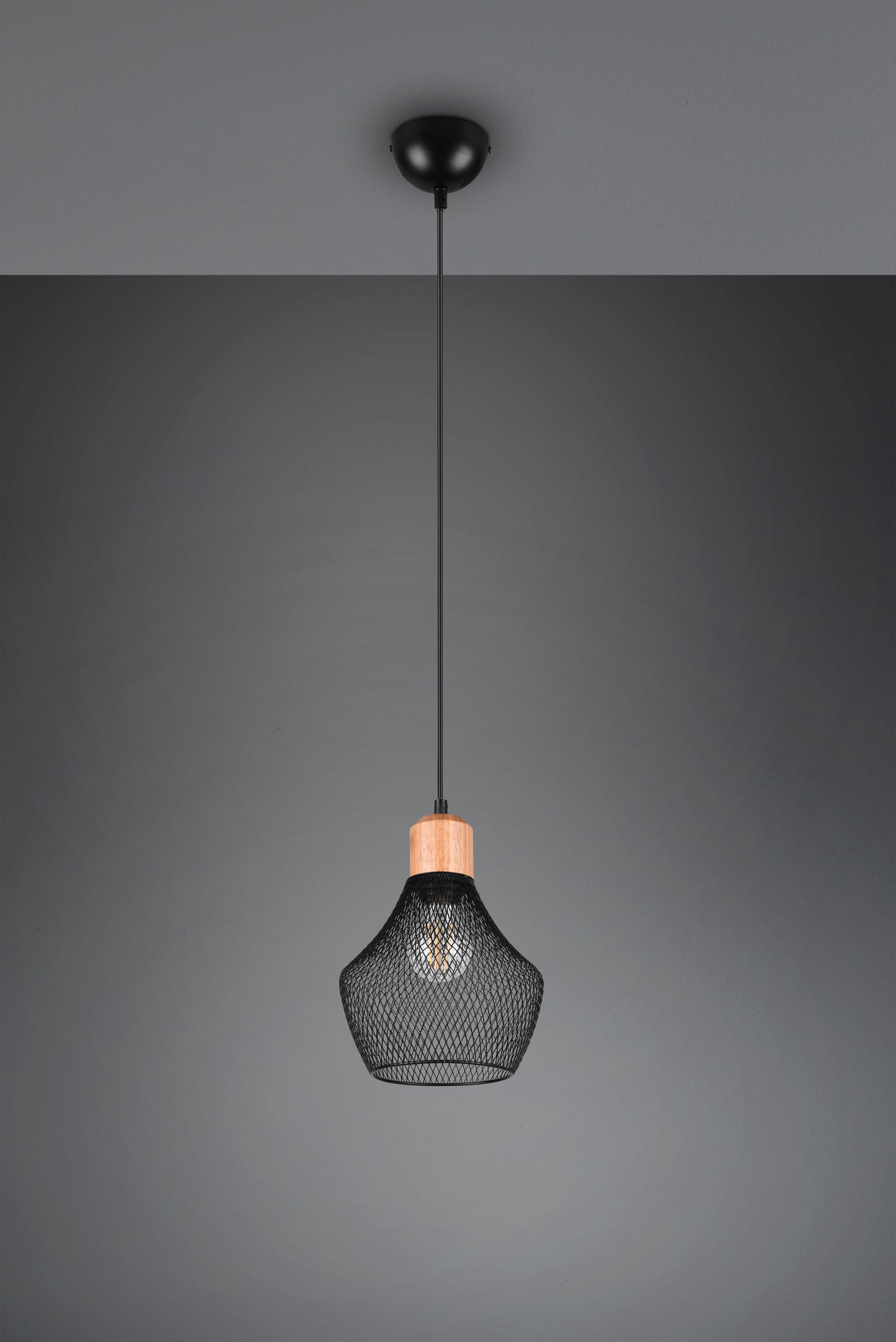 Valeria  - Pendant - Black Matt - Reality