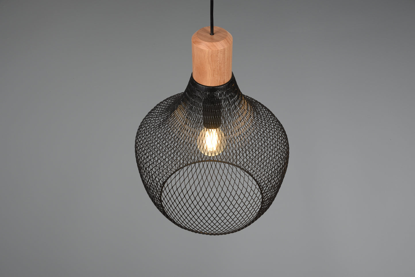 Valeria  - Pendant - Black Matt - Reality