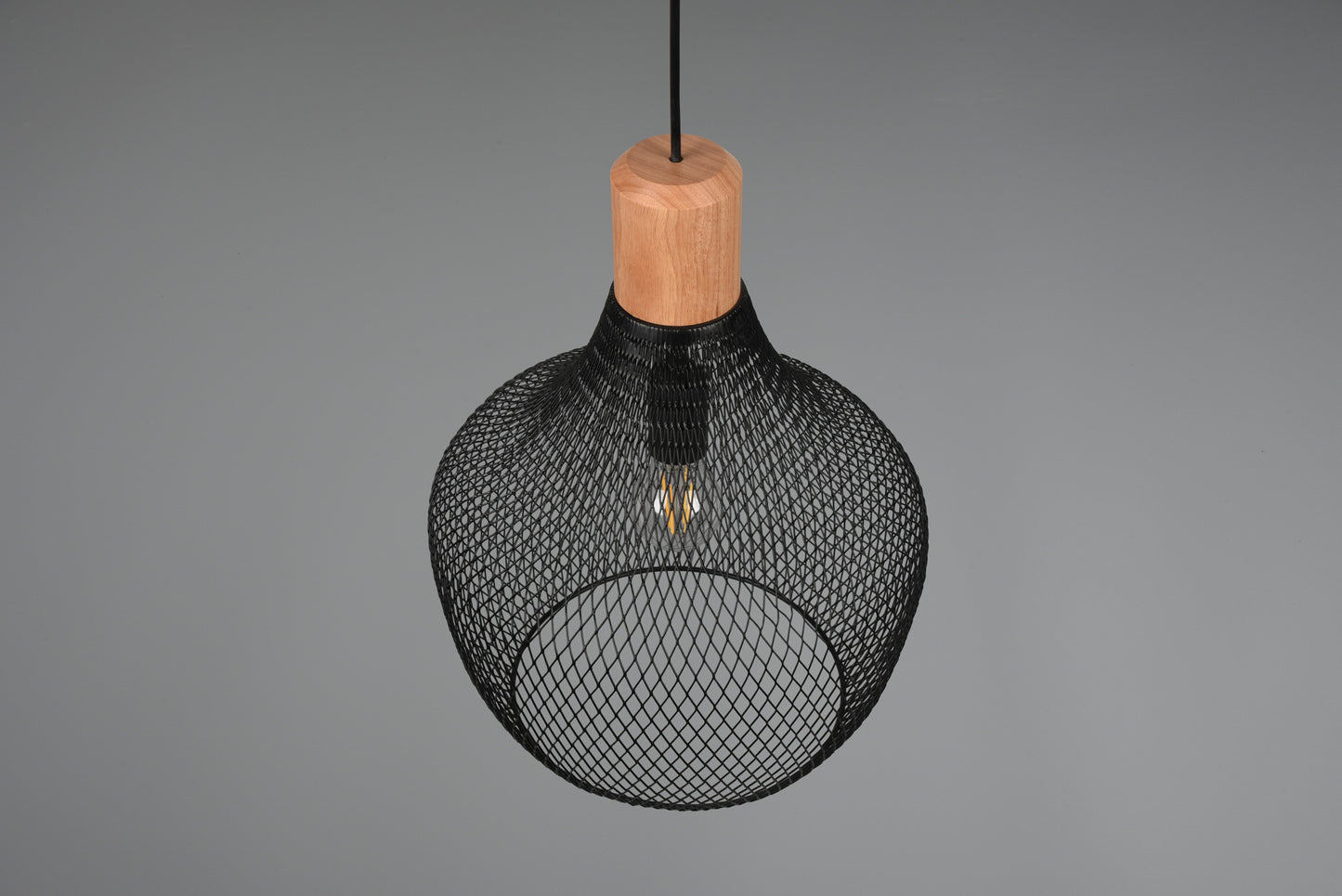 Valeria  - Pendant - Black Matt - Reality