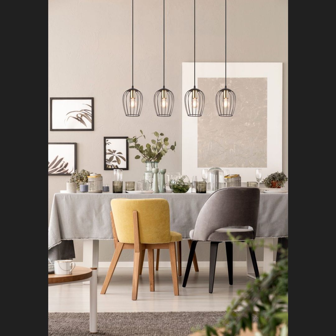 Grid  - Pendant - Black Matt - Reality