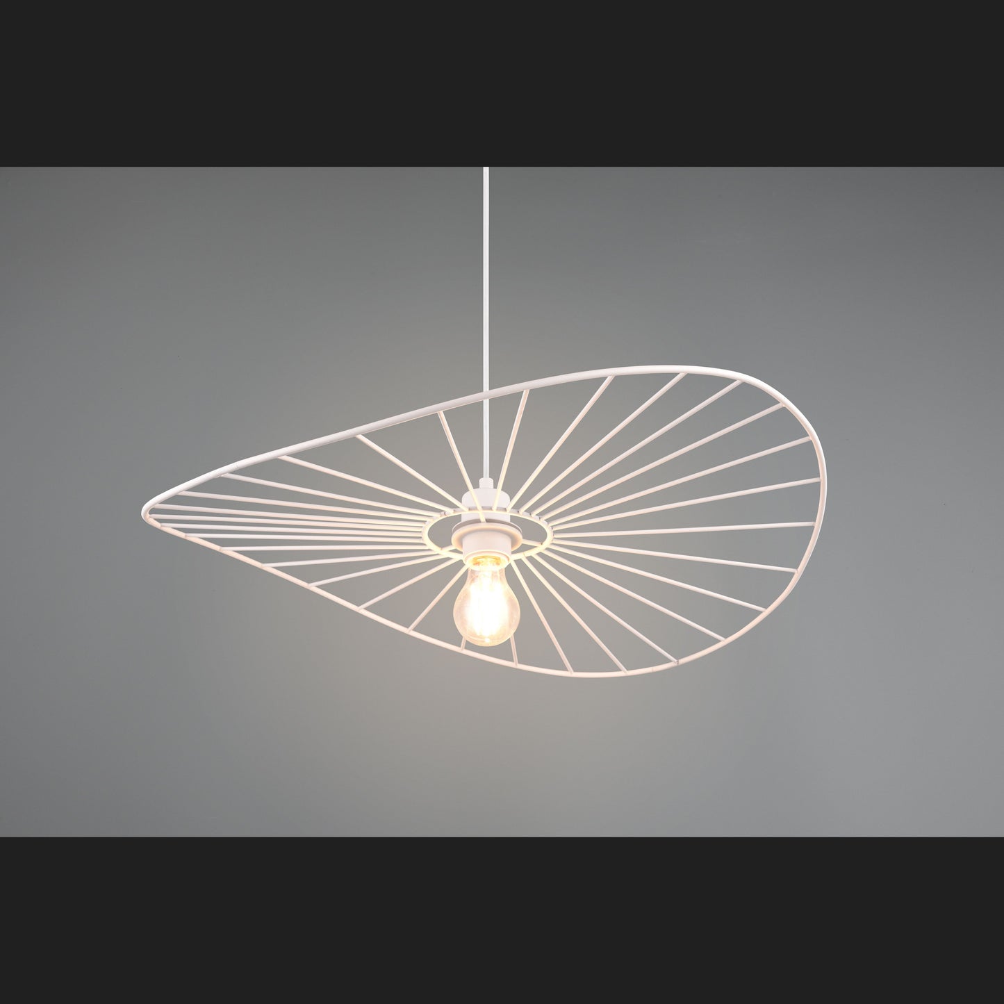 Chapeau  - Pendant - White Matt - Reality