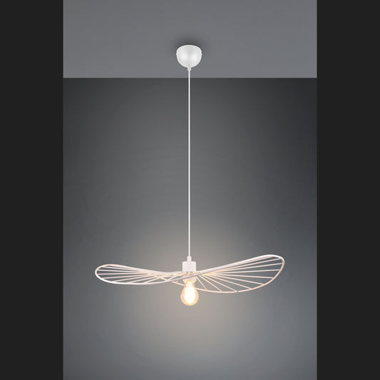 Chapeau  - Pendant - White Matt - Reality