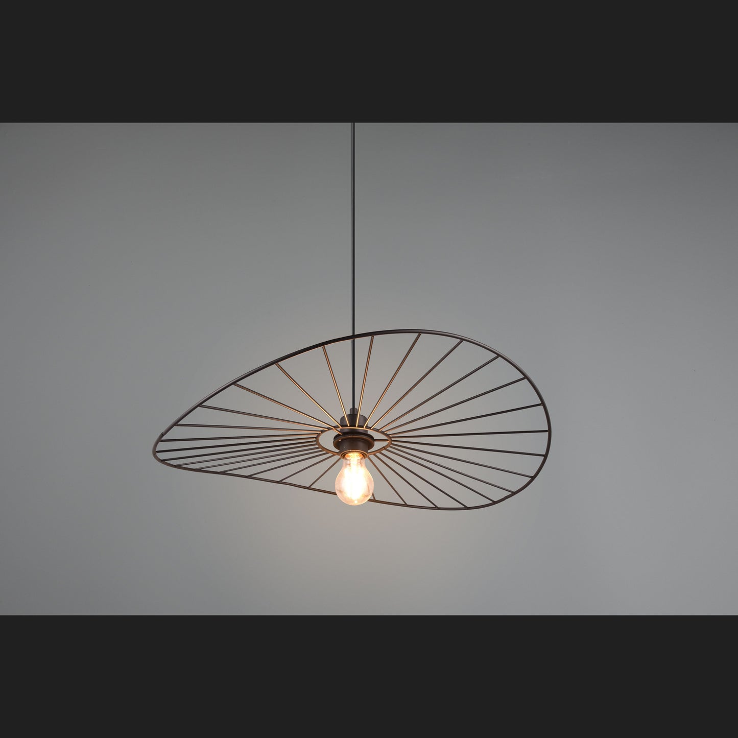 Chapeau  - Pendant - Black Matt - Reality