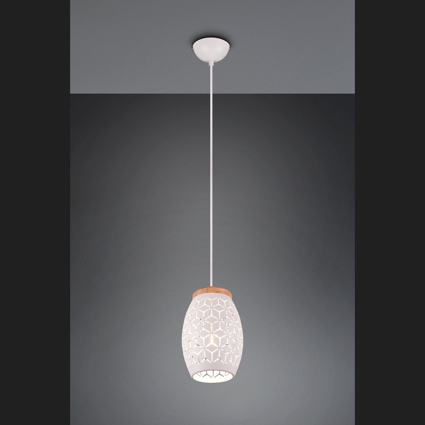 Bidar  - Pendant - White Matt - Reality
