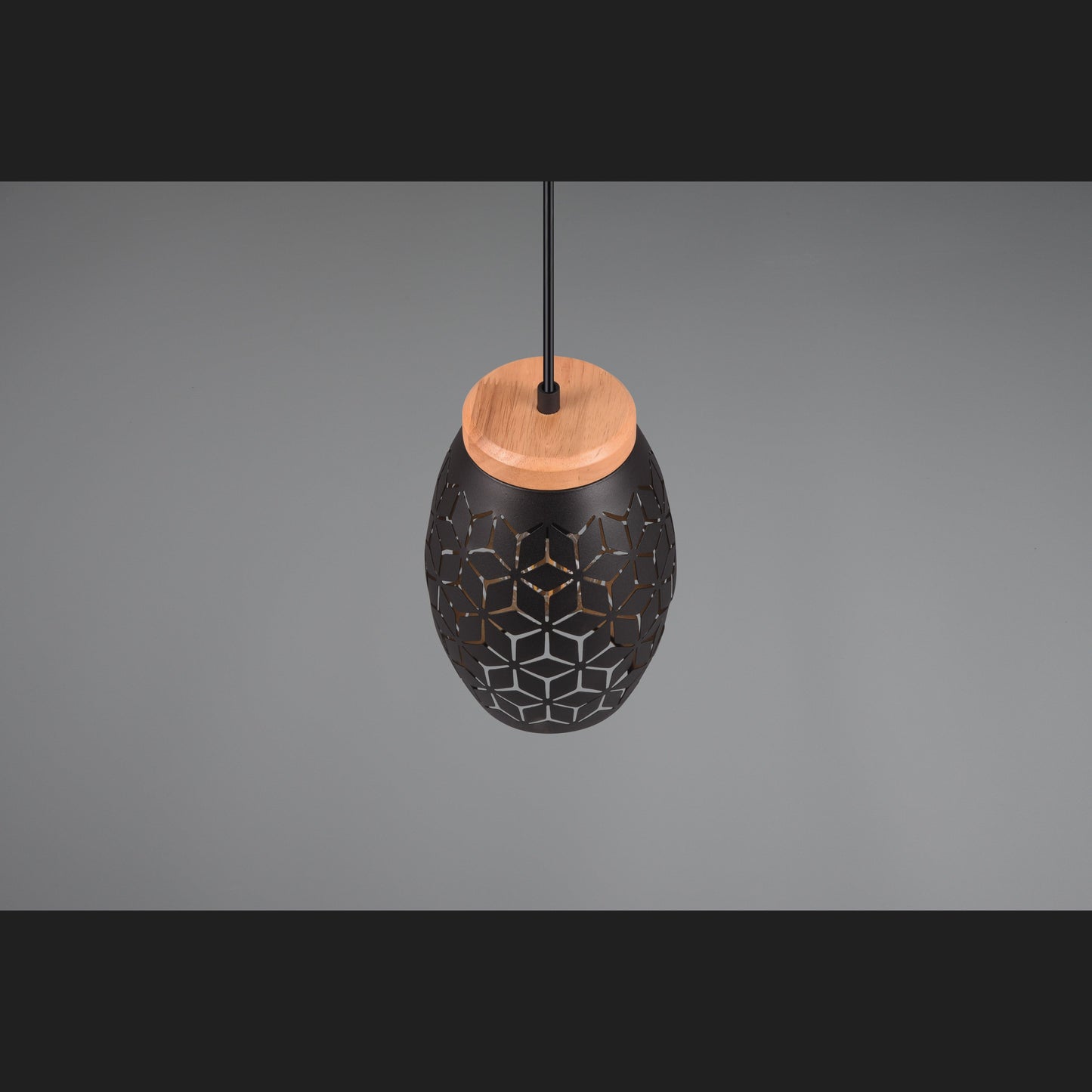 Bidar  - Pendant - Black - Gold - Reality