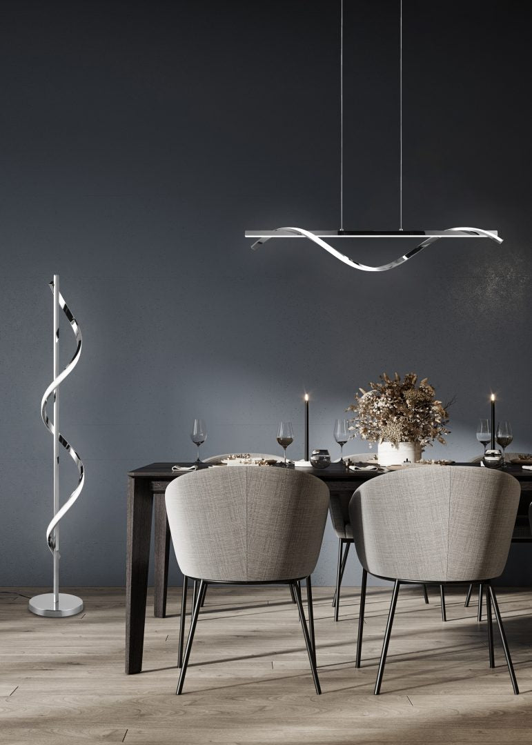 Isabel  - Pendant - Chrome - Reality