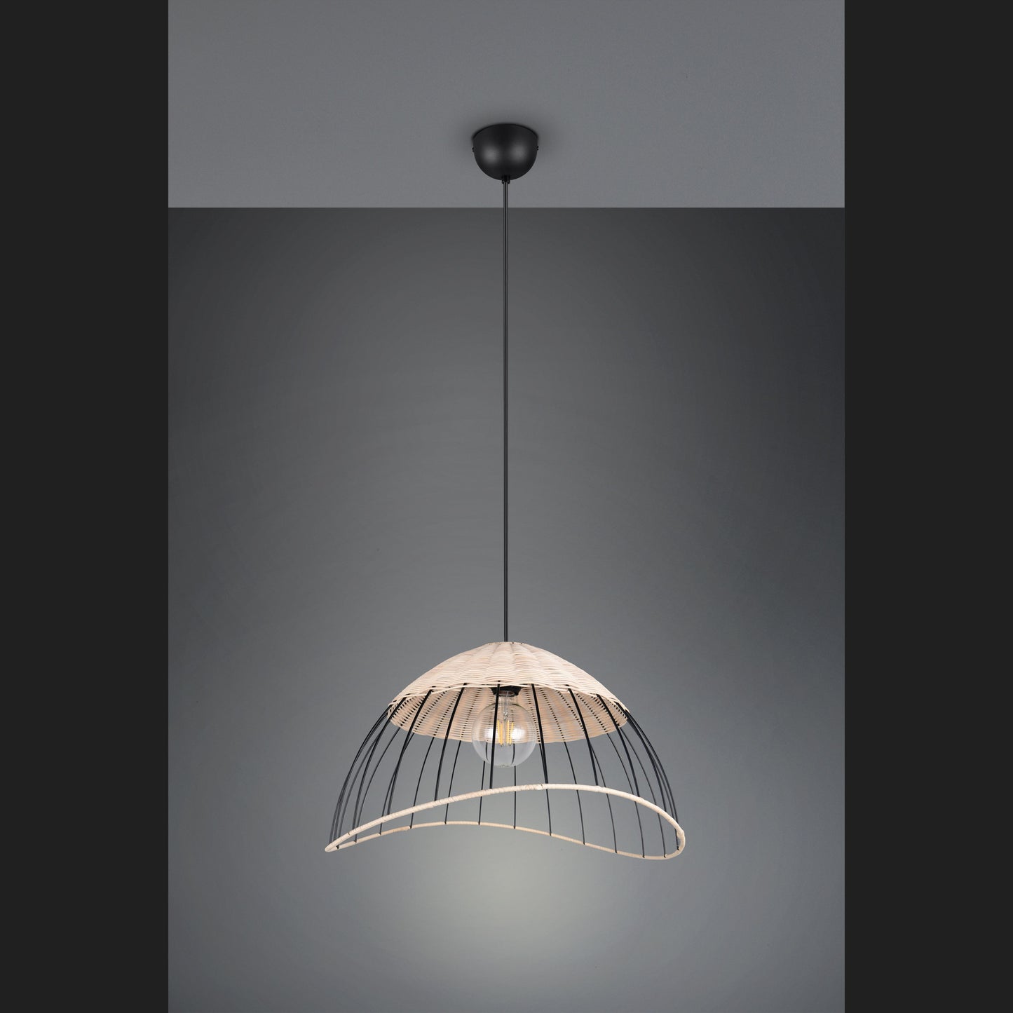 Sandrine - Pendant - Natural Finish - Reality - R36211032