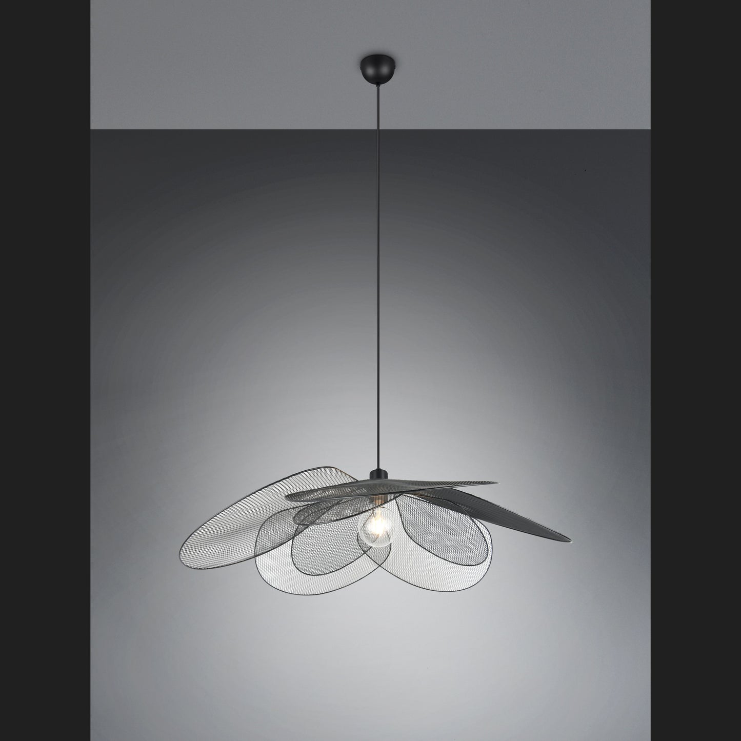 Fleure - Pendant - Black Matt - Reality - R36291032