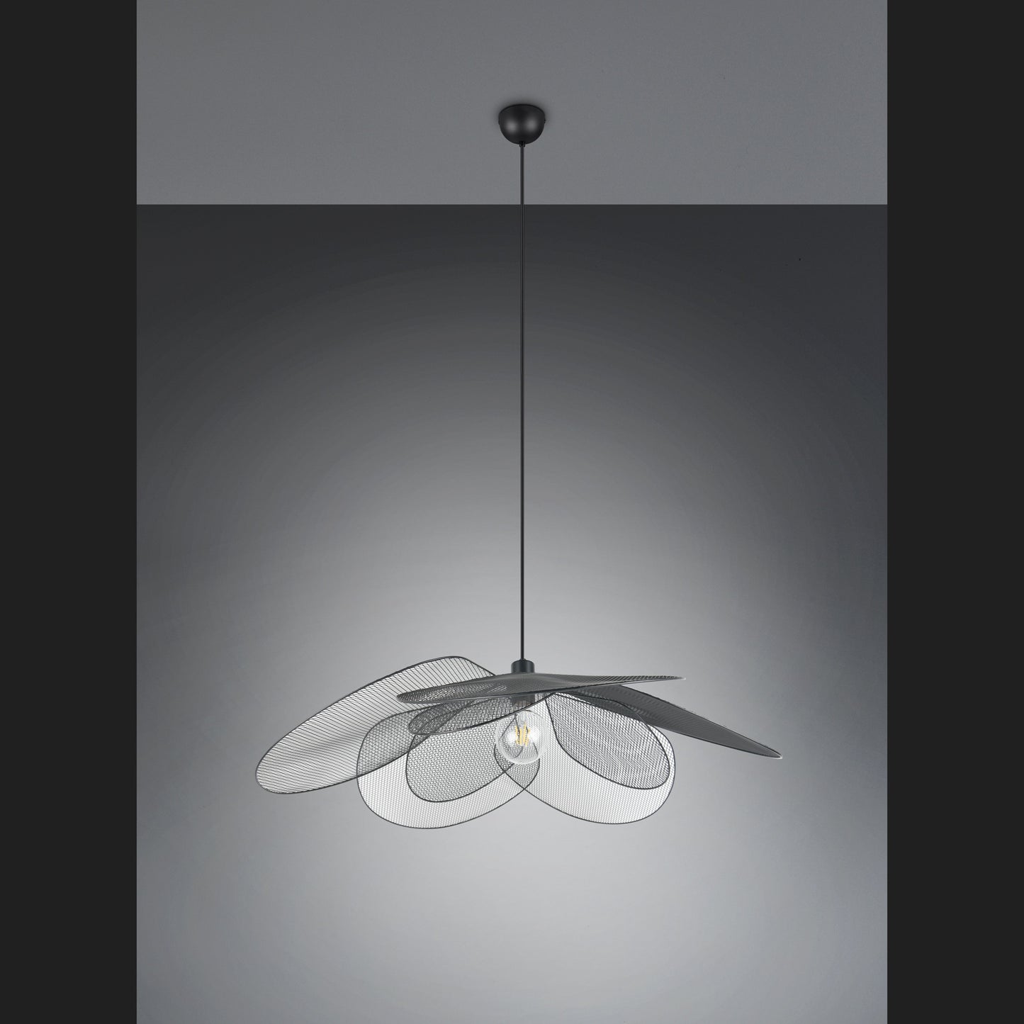 Fleure - Pendant - Black Matt - Reality - R36291032