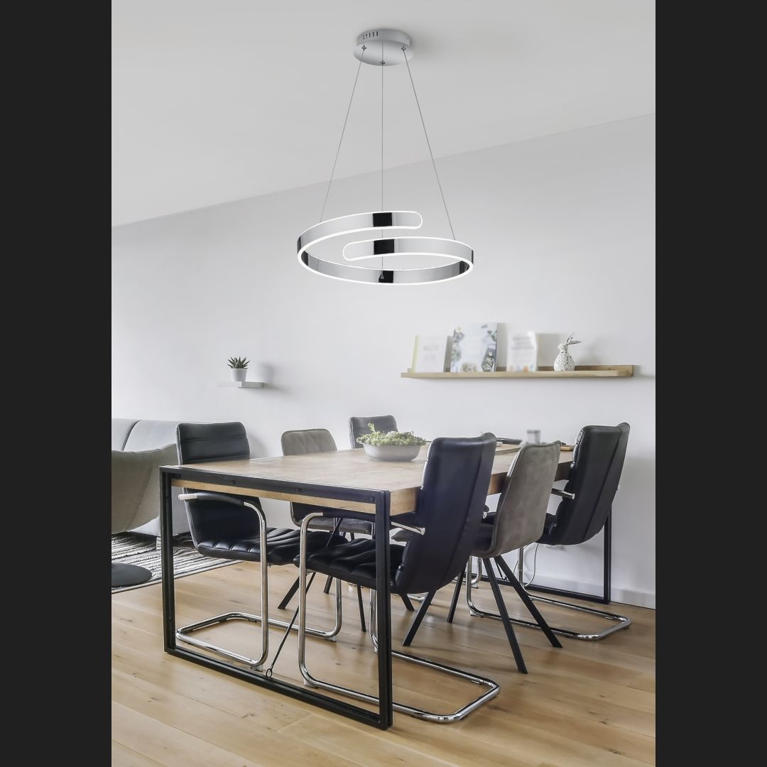 Parma  - Pendant - Chrome - Reality