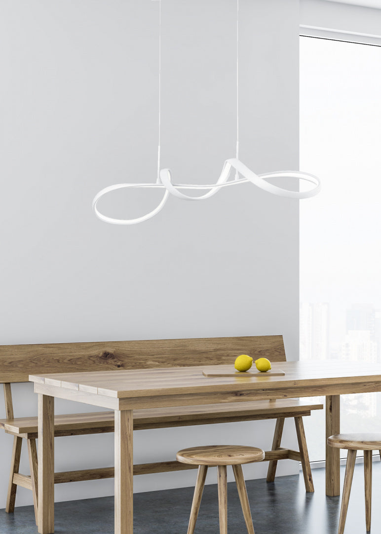 Perugia  - Pendant - White Matt - Reality