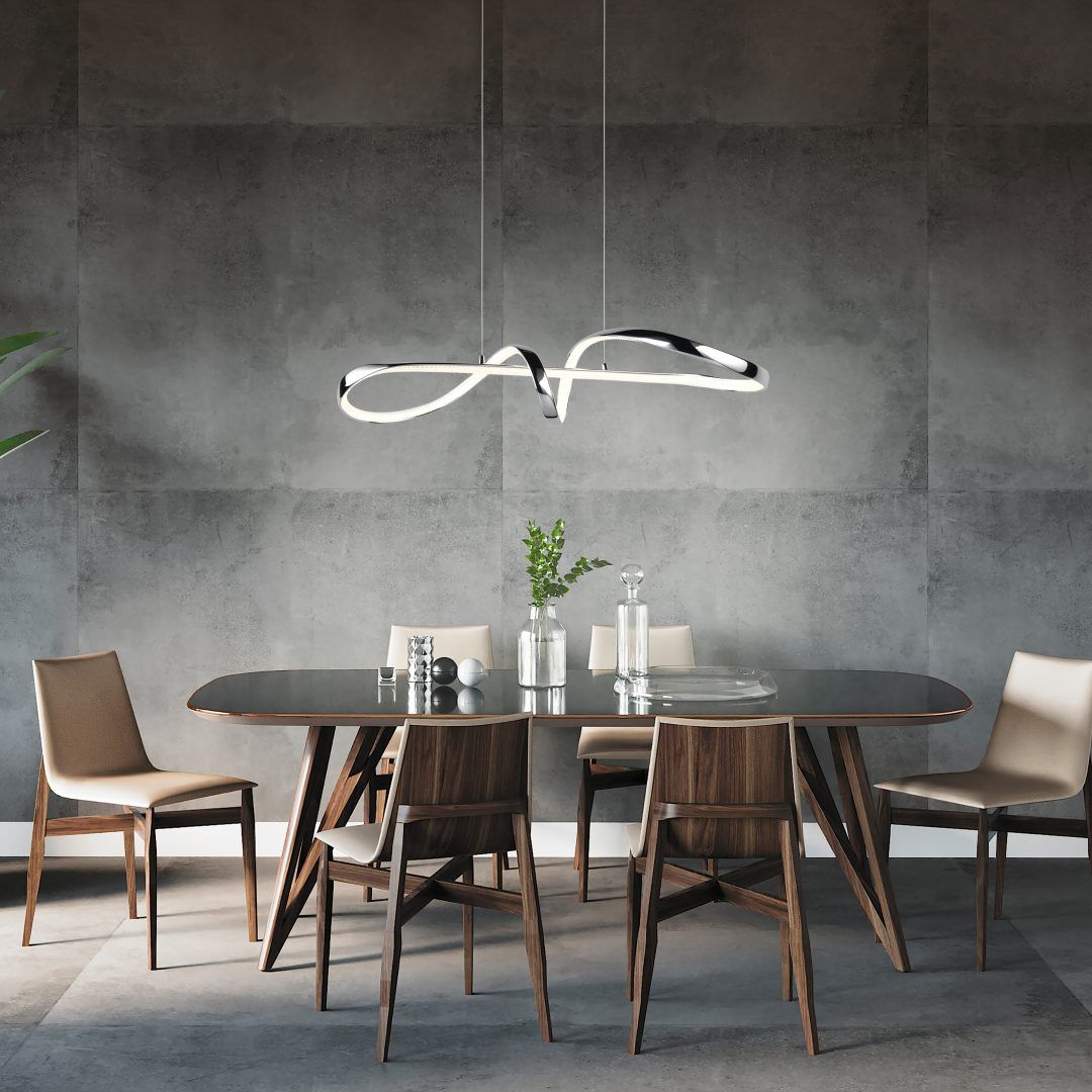 Padua  - Pendant - Chrome - Reality