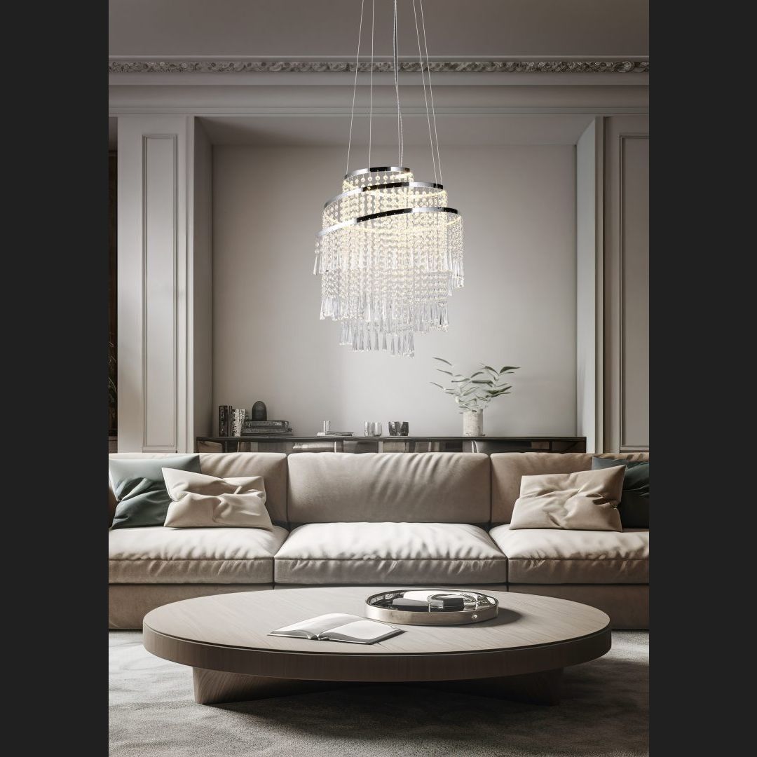 Pomp  - Pendant - Chrome - Reality