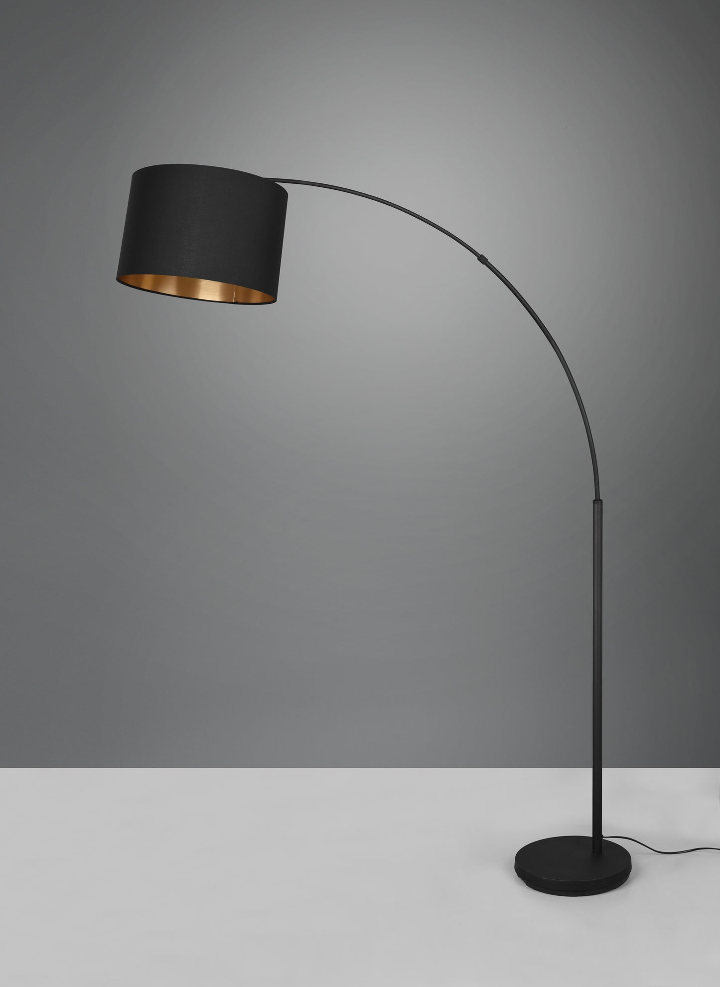 Bolivia  - Floor lamp - Black - Gold - Reality