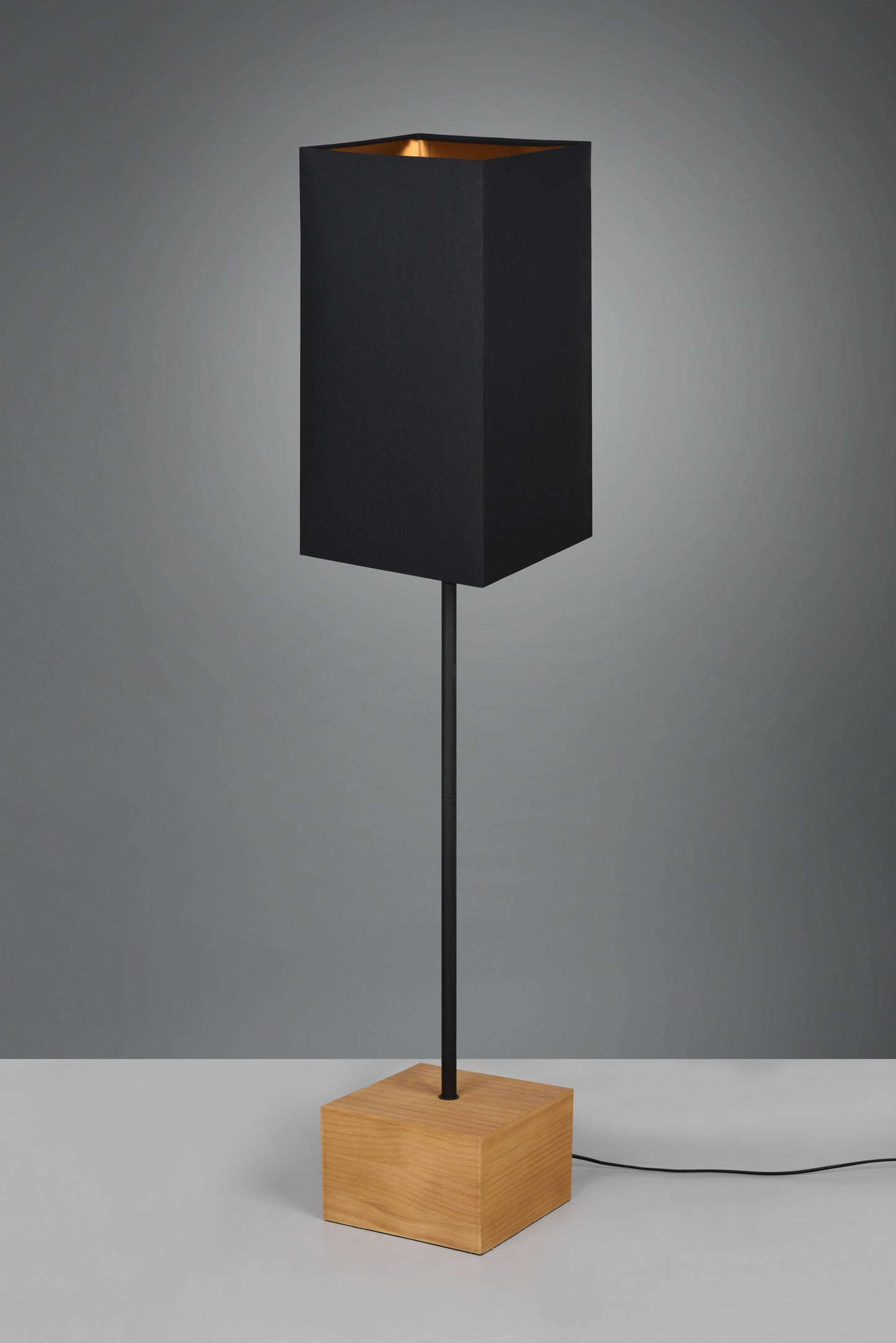 Woody  - Floor lamp - Black - Gold - Reality